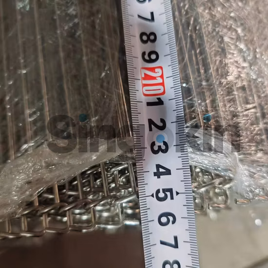 Stainless Steel 304 Metal Flat Flex Conveyor Wire Mesh Belt Price
